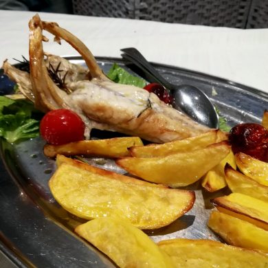 Coda Di Rospo Con Patate Ristorante Chalet Lido Nordest Ristorante Di Pesce Pizzeria Spiaggia Mare Grottammare San Benedetto Del Tronto Ascoli Piceno Marche 1