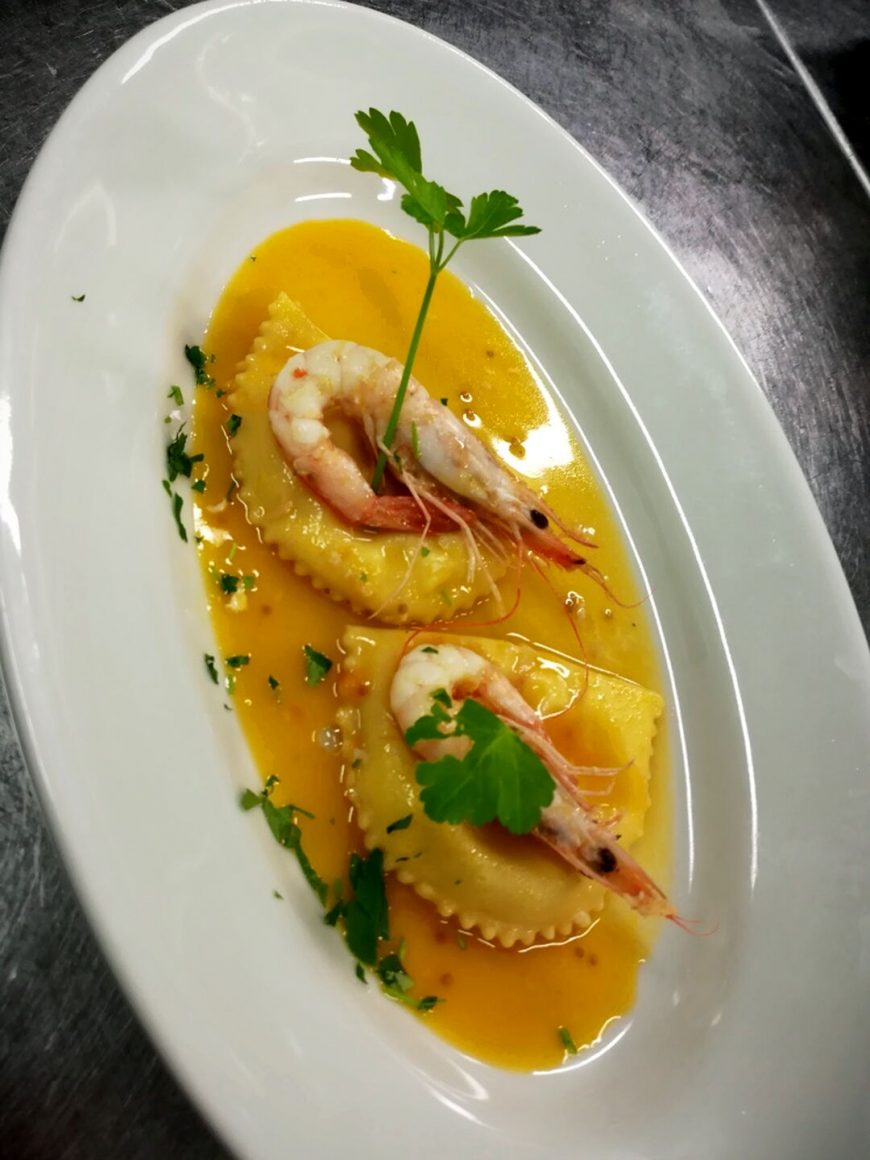 Ravioli Di Mare Ristorante Chalet Lido Nordest Ristorante Di Pesce Pizzeria Spiaggia Mare Grottammare San Benedetto Del Tronto Ascoli Piceno Marche 1