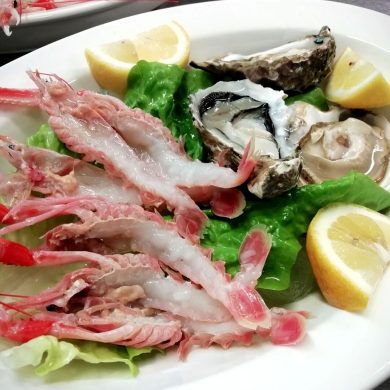 Scampetti Crudi E Ostrica Ristorante Chalet Lido Nordest Ristorante Di Pesce Pizzeria Spiaggia Mare Grottammare San Benedetto Del Tronto Ascoli Piceno Marche 2