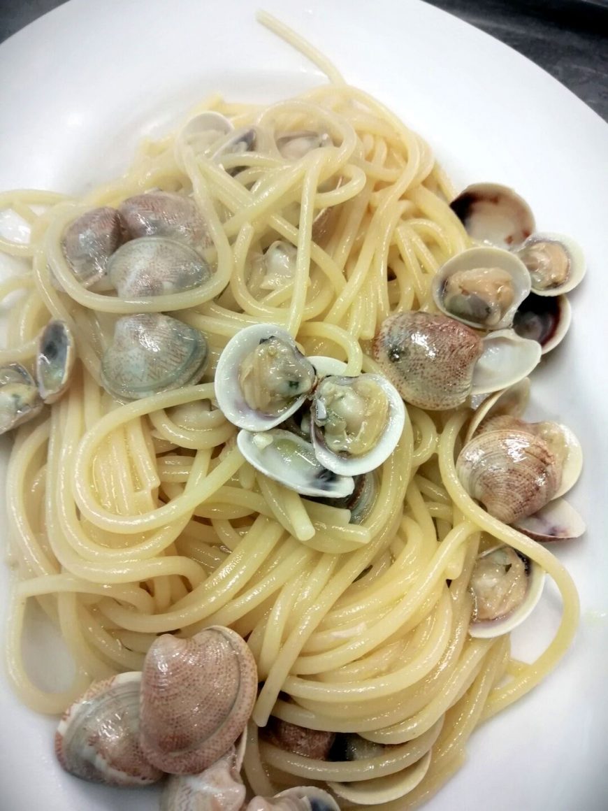 Spaghetto Con Le Vongole Ristorante Chalet Lido Nordest Ristorante Di Pesce Pizzeria Spiaggia Mare Grottammare San Benedetto Del Tronto Ascoli Piceno Marche 1